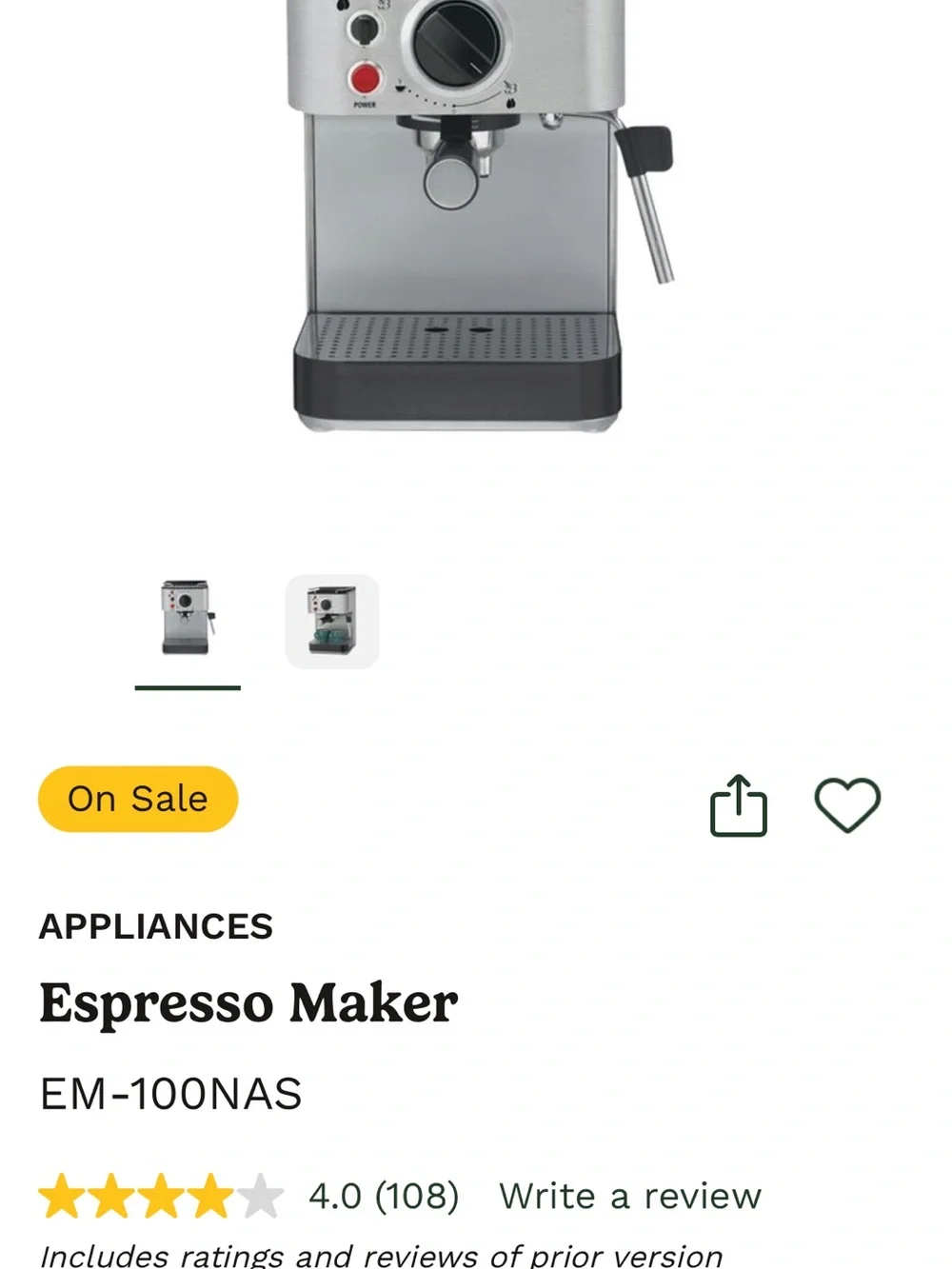 Cuisinart em 100np1